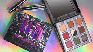 NEW Urban Decay Troublemaker Eyeshadow Palette Travel Mascara Set